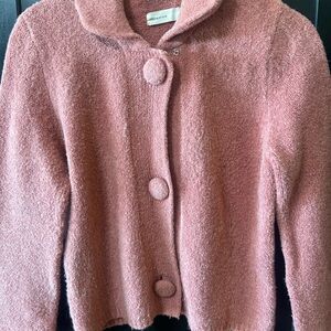 Sleeping on Snow Pink/mauve  Textured sweater